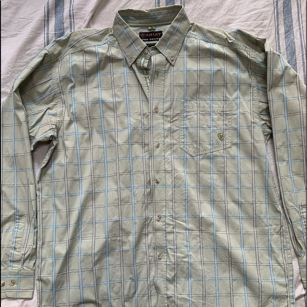 Ariat button down. Long sleeve